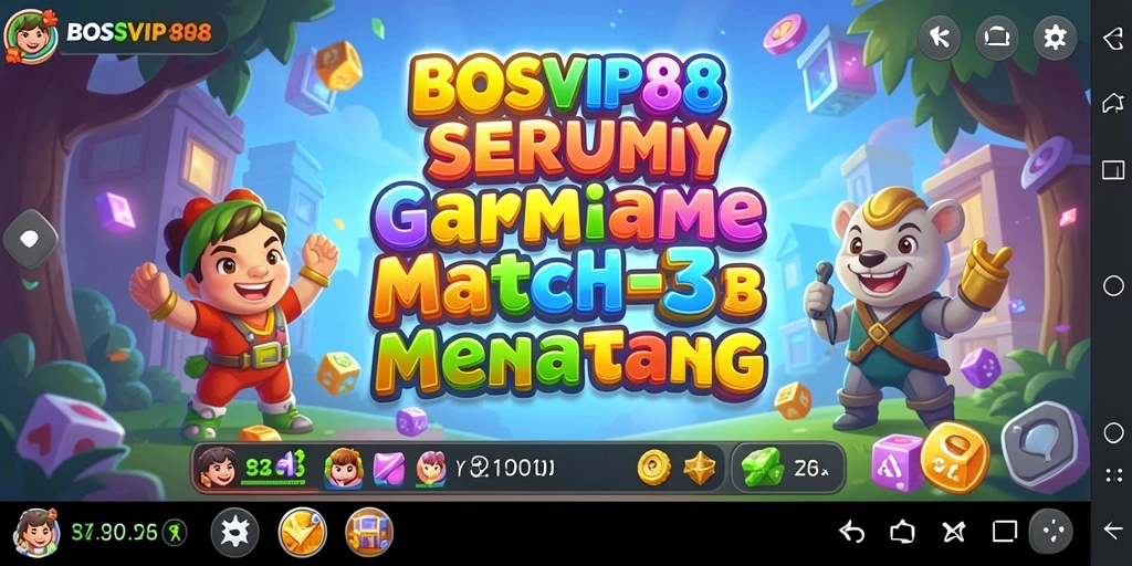 Gameplay seru dalam BOSVIP88 dengan grafis memukau.