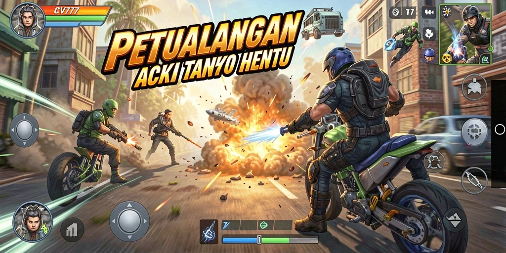 Tampilan menarik dari gameplay CV777 yang penuh aksi.