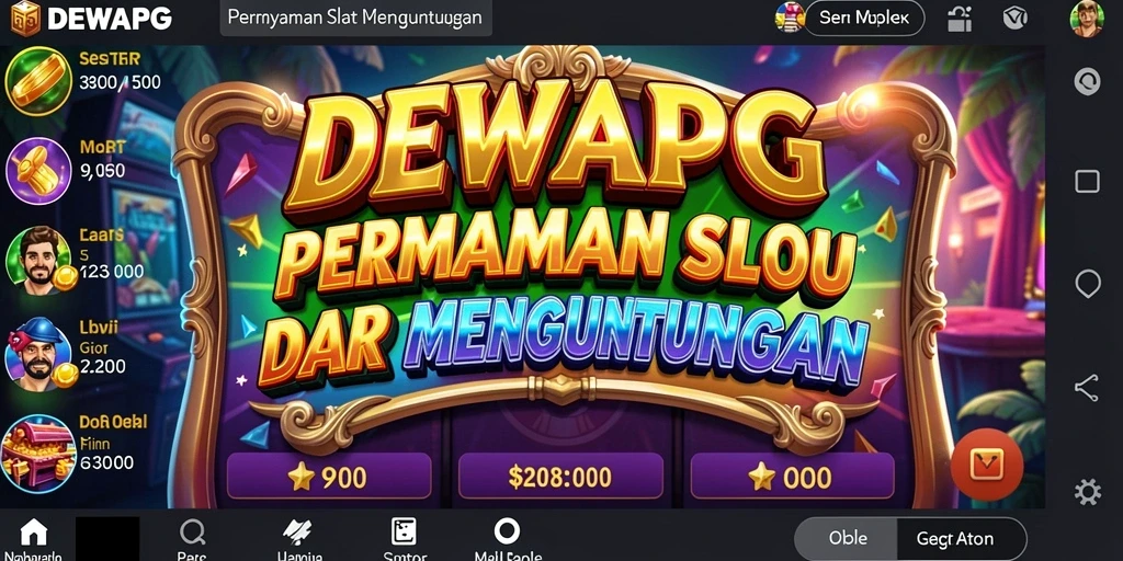 Tampilan menarik dari permainan slot DEWAPG yang mencuri perhatian.