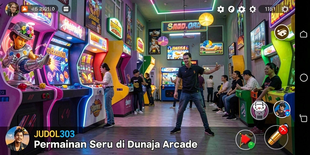 Tampilan utama gameplay JUDOL303 yang penuh aksi dan tantangan.