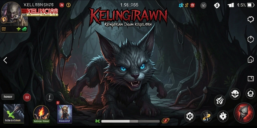 Menampilkan suasana mencekam gameplay KELINCI88 yang membuat ketakutan semakin nyata.