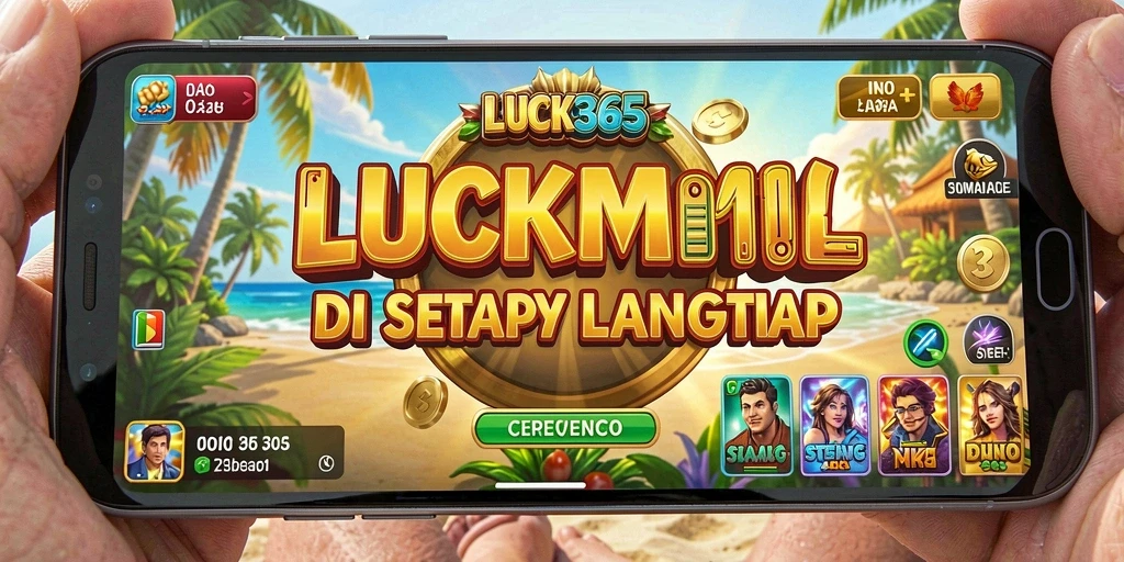 Tangkapan layar gameplay LUCK365 menampilkan aksi strategi yang intens.